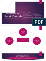 Dasar-Dasar Pajak Daerah