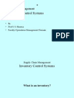 LM (4) Inventory Control Systems