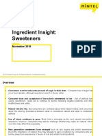 2016 11 20013652 2016 11 Sweeteners Ingredient Insight GNPD Deck Nov 2016