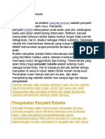 Mengenal Penyakit Rubella