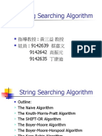 String Searching Algorithm