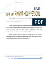 Bab I - Daftar Riwayat Hidup Personil Yang Diusulkan PDF