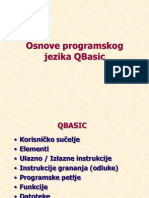 Osnove Programskog Jezika Qbasic