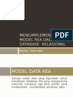 Mengimplementasikan Model Rea Dalam Database Relasional