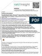 Perry2014attriution Dbased Treatment Interventions in Achievement Setting