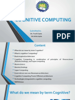 Cognitive Computing