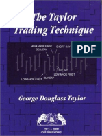 The Taylor Trading Technique PDF