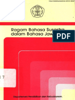 Ragam Bahasa Susastra Dalam Bahasa Jawa PDF