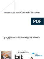 2019-Infrastructure As Code With Terraform