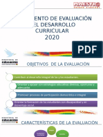 Reglamento Evaluacion 2020