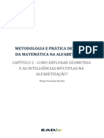 Metodologia e Prática de Ensino da Matemática na Alfabetização