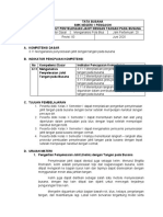 Handout Teknologi Menjahit, Penyelesaian Jahit Tangan Pada Busana