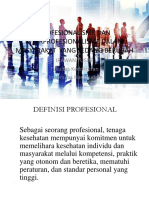 Profesionalisme Dan Interprofesionalisme Dalam Masyarakat Yang Sedang Berubah PDF
