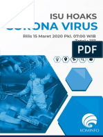 Rekap Laporan Isu Hoaks Virus Corona PDF