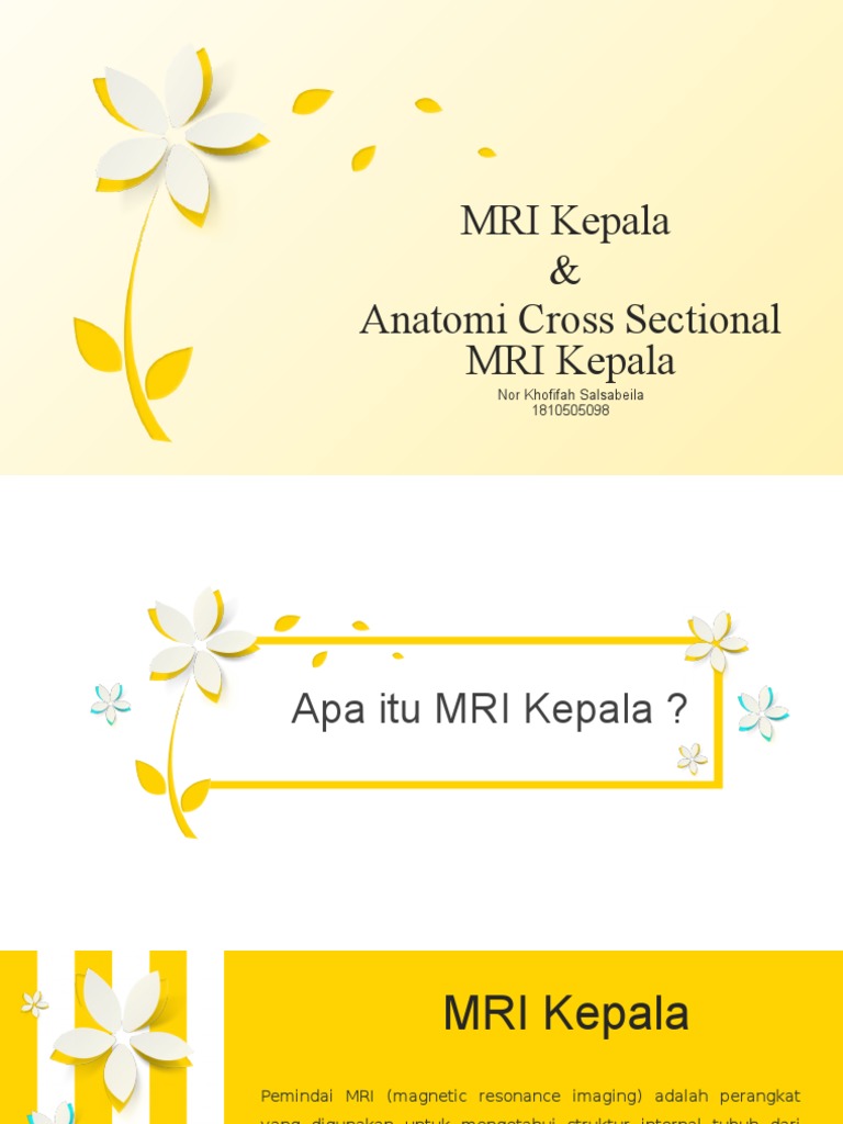 MRI Kepala | PDF