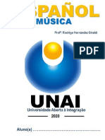 Apostila Español Con Música Clase Uno Eres Tú. PDF