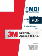 Group 4 - ACS Project Report On 3M India PDF
