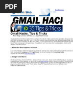 Gmail Hacks, Tips & Tricks: 1. Master The Gmail Keyboard Shortcuts