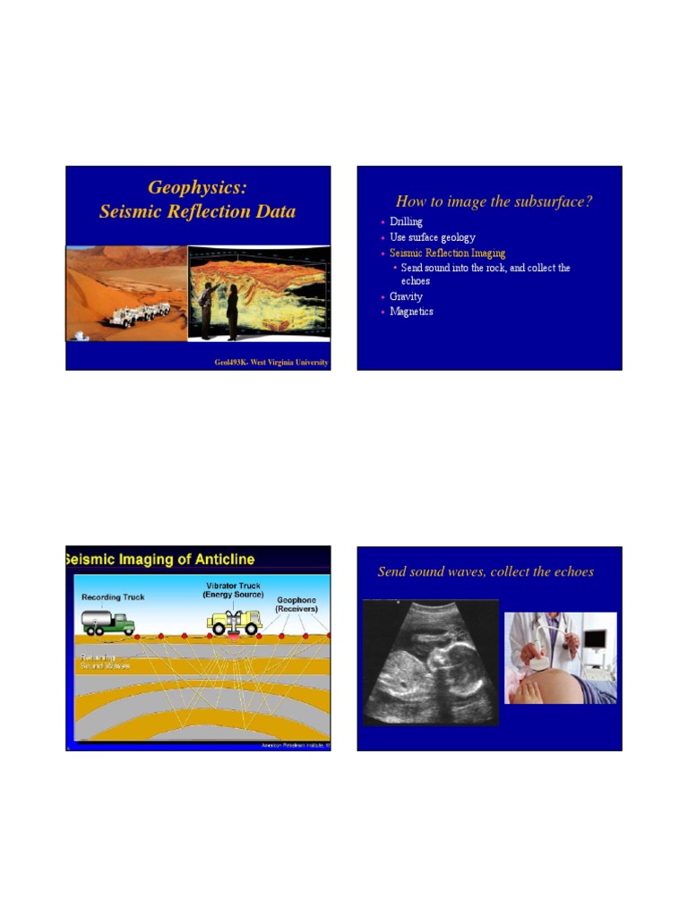20 Seismic Reflection Pdf Pdf Reflection Seismology Seismology