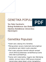 Genetika Populasi - DR Paksi