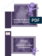 PDF Inteligencia Emocional, El Secreto Bienestar. Material M
