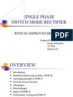 Single Phase Switch Mode Rectifier: With An Improved Design