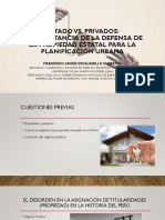 Expo Piura - Defensa propiedad estatal y planificación urbana