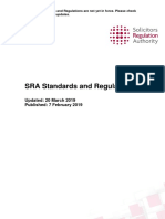 Standards-Regulations For Solicitors PDF