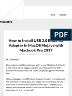 How to Install USB 2.0 Ethernet Adapter in MacOS Mojave with Macbook Pro 2017 - Macinbro.pdf