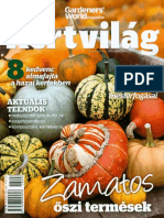 Kertvilág 2018 II - Évf. 8-9.szám Október-November Teljes PDF