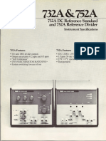 Fluke 732A 752A Specifications