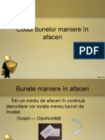 Bunele Maniere in Afaaceri