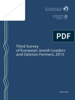 European Jewish Leaders Survey 2015