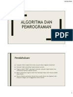 #1 Algoritma Dan Pemrograman PDF