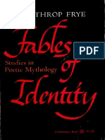 Northrop Frye: Fables of Identity