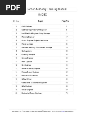 Final Engineering Procurement Quality Assurance