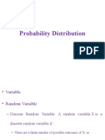 Probability Distribution