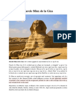 Marele Sfinx de La Giza