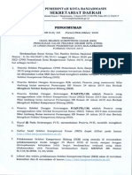 Final Pengumuman SKD Kota Banjarmasin 2020 PDF