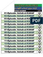 LINKS of Ashab-ul-KAHAF Urdu Dubeed (Complete 18-Episodes) PDF