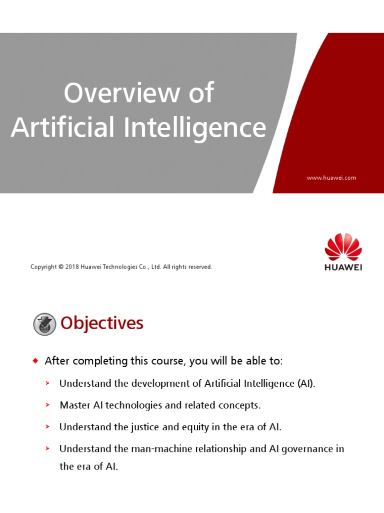 1 Overview of Artificial Intelligence PDF | PDF | Artificial ...