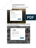 Manual para Uso de Office 365 PDF