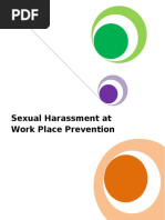 Sexual Harassment at Workplace MANUAL