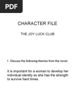 Character File: The Joy Luck Club