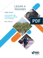 Cómo Llegar A Cero Emisiones Netas Lecciones de América Latina y El Caribe PDF