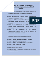 6 - Propuesta de Trabajo en Equipo Estamentos en La Edad Media