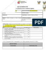 Guía de Observación MUESTRA