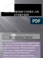 Week-11-Part I The Supreme Court - An Overview