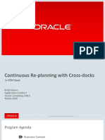 C18E-03 Continuous Re-Planning With Cross-Docks in OTM Cloud by Brian Ramos Oracle Consulting