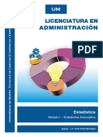 MODULO I - ESTADISTICA DESCRIPTIVA